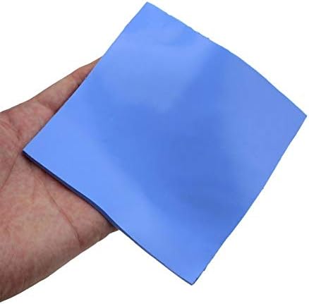 Thermal Pad, 100x100x1.5mm Highly Efficient Thermal Conductivity 12 W/mK, Insulated Heat Resistant High Temperature Resistant Silicone Pad for Heat Sink LED Cooling
