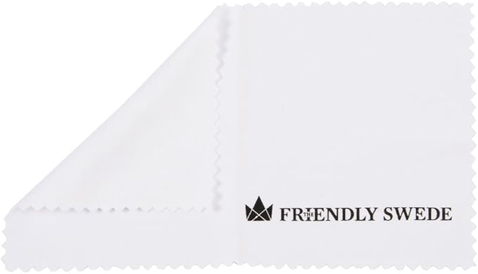 The Friendly Swede Stylus Replacement Tips for Extra Long Fiber Stylus Pen — 10-Pack Tips with Touchscreen Cleaning Cloth