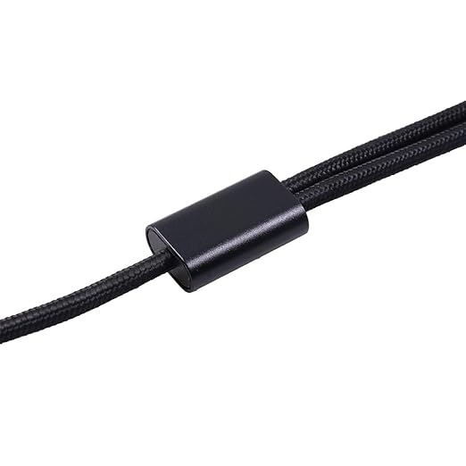 2pack 3.3Ft 3.5mm TRS to Dual 6.35mm Stereo Cable 1/8 TRS to Dual 6.35mm 1/4 TS Mono Y Splitter Audio Cord Adapter for Smartphone, Mixer,PC, CD Player, Speakers and Home Stereo System