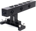 Lightweight Top Handle, Camera Top Handle Grip, Universal Handle with 5X 3/8'' Screw Adapters for DSLR Camera Rigs - Black