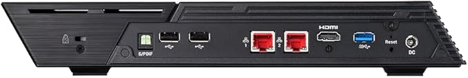 Asustor Flashstor 6 FS6706T - 6 Bay All-SDD NAS Storage, Quad Core 2.0GHz, Dual 2.5GbE Ports, 4GB RAM DDR4, Computer Network Attached Storage with 2 x 2TB NVMe SSD