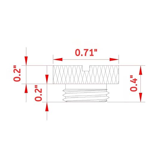 Dracaena.io 12 Pack G1/4" Thread, Thin Water Stop Plug Fitting with Coin Slot for Computer Water Cooling System, Durable Brass/Copper Material, White