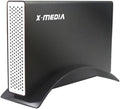 X-MEDIA XM-EN3251U3-BK 3.5-Inch USB 3.0 SATA Aluminum Hard Disk Drive HDD External Enclosure Case, Support 2.5/3.5-Inch SATA / SSD Hard Disk Drive