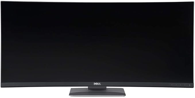 Dell U3419w Ultrasharp 34-Inch WQHD (3440x1440) Curved IPS USB-C Monitor, Black