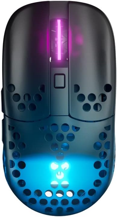 Xtrfy MZ1 Wireless Gaming Mouse Black. Adjustable. Designed by Rocket Jump Ninja