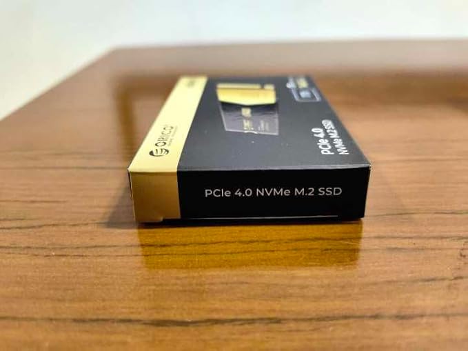ORICO 512GB NVMe SSD PCIe 4.0- Up to 7200MB/s, M.2 2280 PCIe 4.0X4 Internal Solid State Drive, Fast Heat Dissipation, Compatible with macOS Windows for Gamers and Creators-e7400