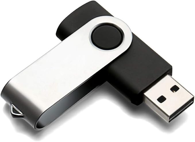 USB Flash Drive 4GB 100 Pack, Bulk USB 2.0 Flash Drives Thumb Drive Swivel Memory Stick Jump Drive Pen Drive,4 gig 100 Pieces