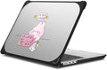 CASETiFY Bounce MacBook Pro 16-inch (M3/M4) Case [Enhanced Protective Corner Design/Ventilation Cutouts/Anti-Slip Grip] - I'm Busy MacBook Case by Tabetaaii - Clear Black