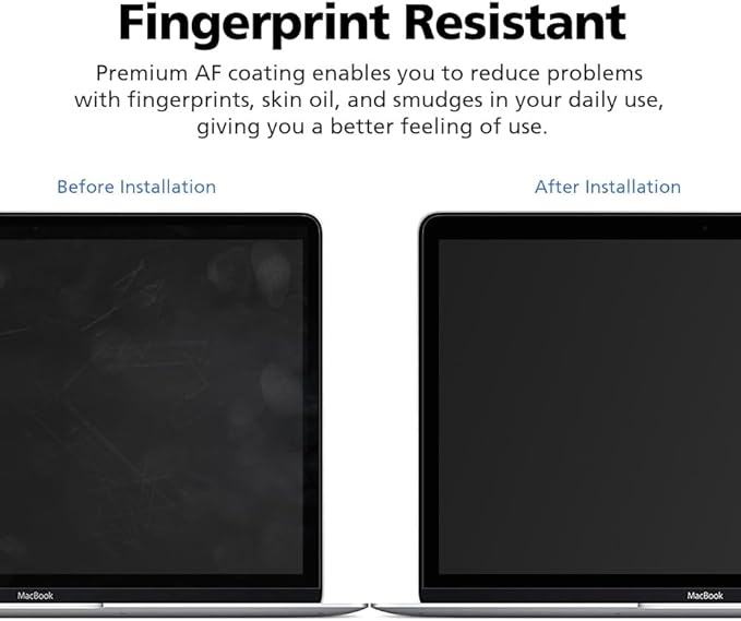 Magnetic Privacy Screen Protector for MacBook Air 15" (2023 M2), Removable | Anti-Glare | Reducing Eye Fatigue with Blue Light Blocking Filter