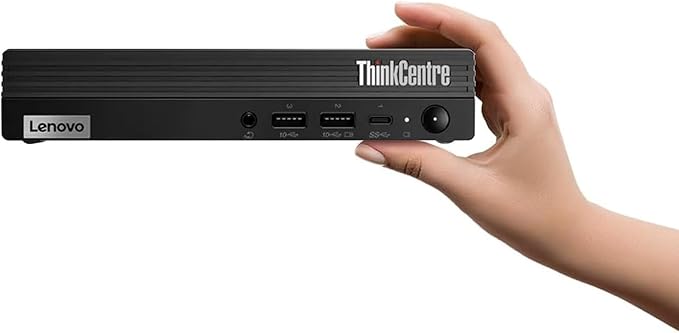 Lenovo ThinkCentre M70q Tiny 1L Business Desktop Computer, 12th Gen Intel Hexa-Core i5-12500T (Beat i7-11700T), 16GB DDR4 RAM, 1TB PCIe SSD, WiFi 6, Bluetooth 5.1, Windows 11 Pro