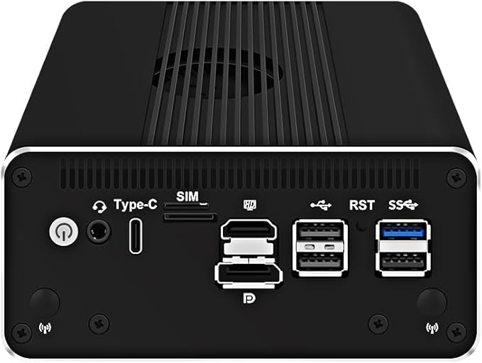 CWWK Intel Alder Lake N100(4C/4T Up to 3.4GHz)/N305(8C/8T Up to 3.8GHz) Dual SFP+10GbE Mini PC|4xIntel I226-V 2.5GbE |DDR5 Memory|PCI-E x4|HDMI+DP+Type-C (10 Gigabit N305, 32G RAM 2TB SSD)