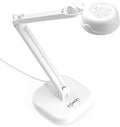 INS-1 USB Document Camera — 8MP Ultra HD, Auto Focus, LED Light, Built-in Microphone, Mac OS, Windows, Chromebook Compatible for Distance Learning, Remote Teaching, Web Conferencing, Live Demo