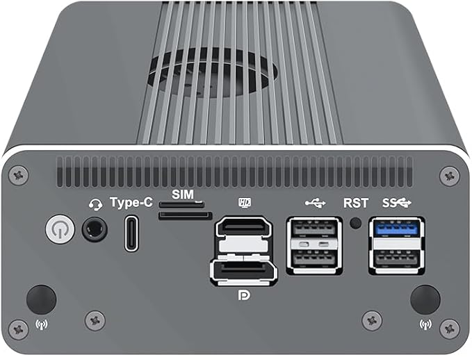 CWWK Intel Alder Lake N100(4C/4T Up to 3.4GHz)/N305(8C/8T Up to 3.8GHz) Dual SFP+10GbE Mini PC|4xIntel I226-V 2.5GbE |DDR5 Memory|PCI-E x4|HDMI+DP+Type-C (10 Gigabit N305, 16G RAM 2TB SSD)