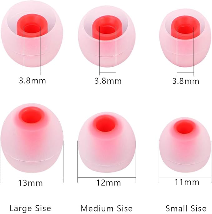 Earbud Tips Replacement - 9 Pairs SML Eartips Eargels