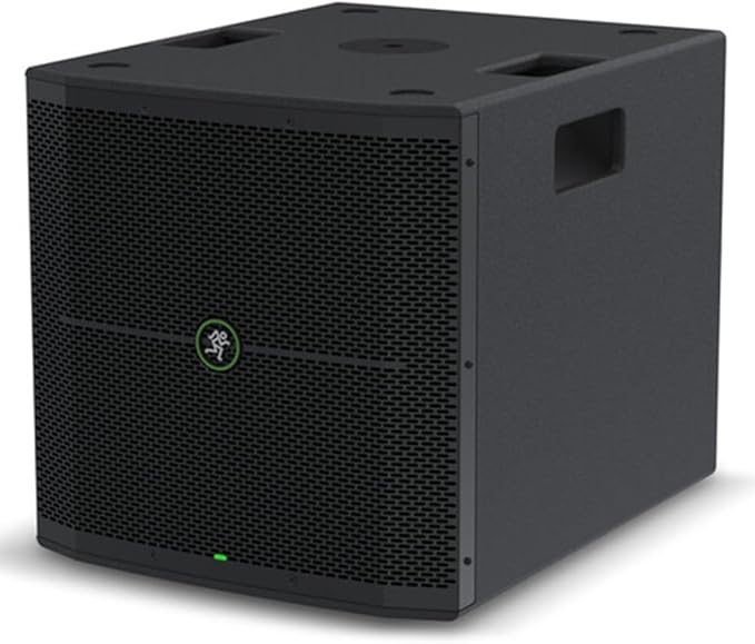 Mackie Thump115S 1400W 15" Powered Subwoofer with DSP Bundle Slipcover for Thump115S Subwoofer and Gravity Adjustable Speaker Pole