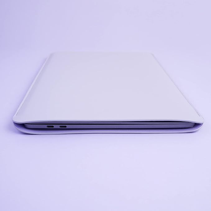 Laptop Sleeve 15.3 Inch Compatible with 2024 New 15 MacBook Air A3114 A2941 Color Light Purple
