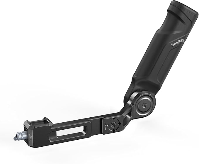 SmallRig Plastic Lightweight Adjustable Handle Sling Handgrip Only for DJI RS 4 Mini/RS 3 Mini Gimbal Handheld Stabilizer, with NATO Clamp and Cold Shoe Mount