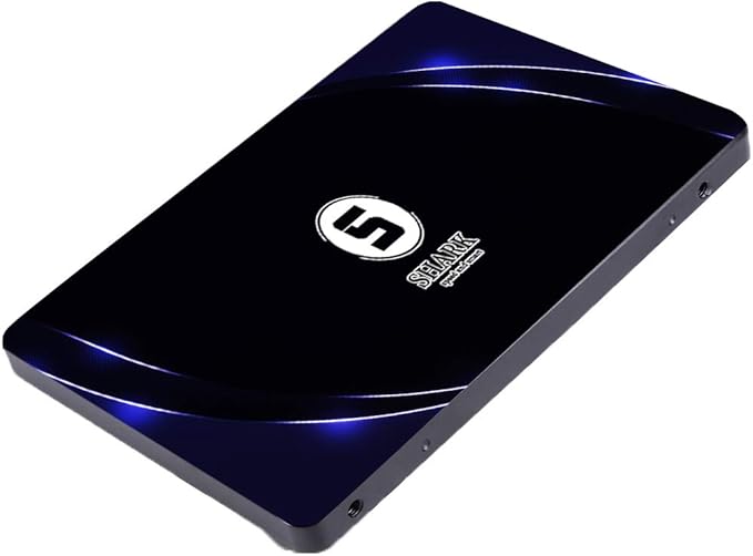SSD SATA 2.5" 64GB Shark Speed Internal Solid State Drive High Performance Hard Drive for Desktop Laptop SATA III 6Gb/s(64GB, 2.5''-SATA3)