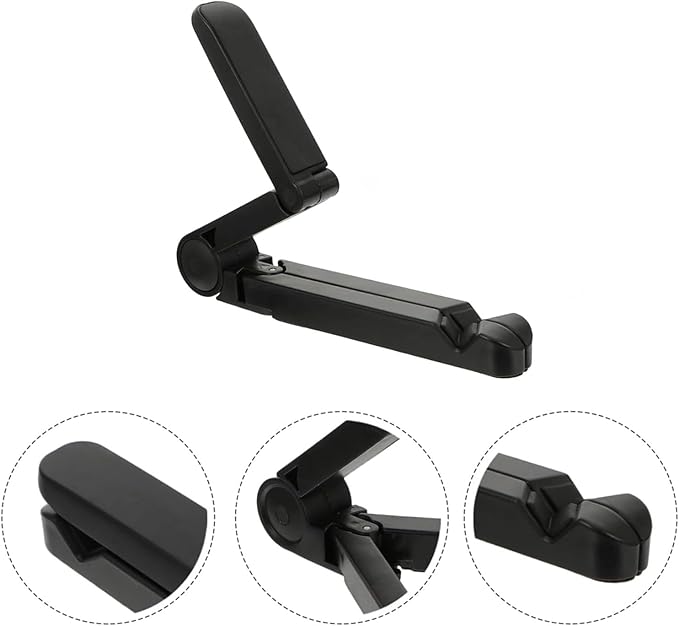 Kado Tablet Stand for Portable Monitor, Adjustable Tablet Holder Foldable, iPad Accessories for Office Compatible with Kindle, Switch, Surface Pro, iPad Pro/Air/Mini, iPhone Pro/Max/Plus