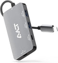 AVLT 4-Port USB 3.1 Gen 2 Type C 10G Hub with 85W PD Charging - Portable Multiport Adapter – Fast Data Transfer and Charging for MacBook, Laptop, PC, iPad (Does NOT Support USB-C Monitor)