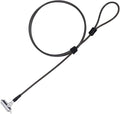 I3C Laptop Cable Lock Hardware Security Cable Lock Anti Theft 6.7FT Cable Lock Compatible with Laptop Anti-Theft Security Locking Cable Compatible for Wedge Type Slot(6 * 2.5mm)