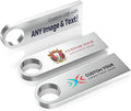 Customizable Flash Drives 128GB, Wooolken Personalized USB 2.0 Thumb Drives 10/20/50/100 Pack, Logo Pendrive Custom Memory Stick USB Engraved Logo (Metal)