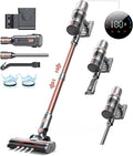 Cordless Vacuum Cleaner Handheld Vacuums 500W/45Kpa Lightweight Stick Vacuums Powerful Suction with 60min Runtime for Home Pet Hair Car