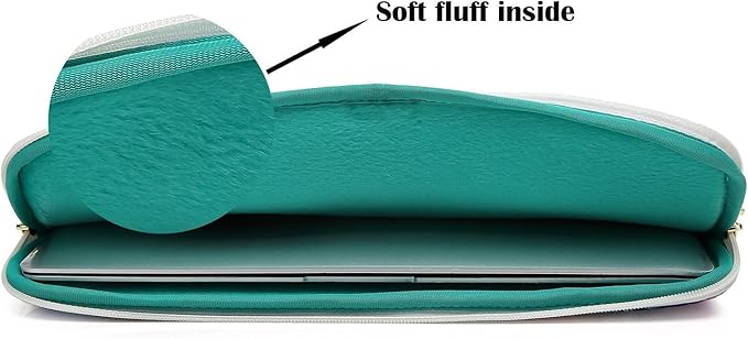 Canvaslove Pink Rose Laptop Sleeve Case Bag with Pocket for MacBook Air 13 inch,iPad Pro 13 inch and 13.3 inch-13.5 inch Laptops