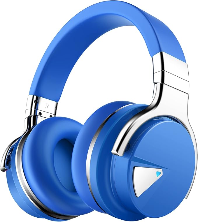 Million Sold 10 Years Classic E7 Active Noise Cancelling Headphones with Upgraded Noise Cancellation, Bluetooth Headphones Wireless with HD Sound Vivid Deep Bass, for Home Office Travel Birthday Gift