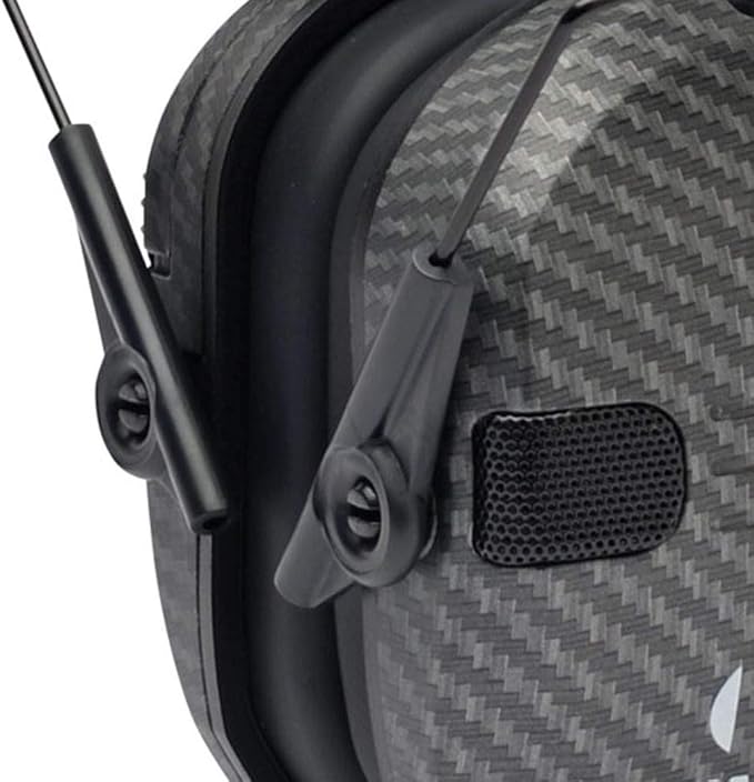 Walker's Razor Slim Ultra Low Profile Compact Design Adjustable Range Shooting Hunting Hearing Protection Electronic Earmuffs