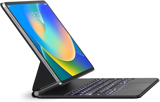 Keyboard Case for iPad Air 11-inch (M3 2025 / M2 2024) & iPad Pro 11 inch(1st/2nd/3rd/4th Generation) – Magic-Style Magnetic Keyboard Case with Multi-Touch Trackpad for 10.9” iPad Air 4th/5th Gen.