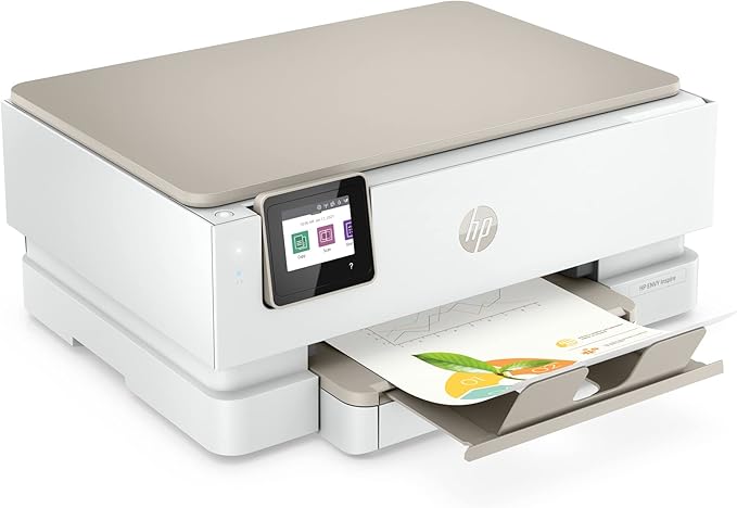 HP ENVY Inspire 7255e Wireless Color Thermal Inkjet Printer, Print, scan, copy, Easy setup,Mobile printing, Best-for-home, 3 month Instant Ink trial included