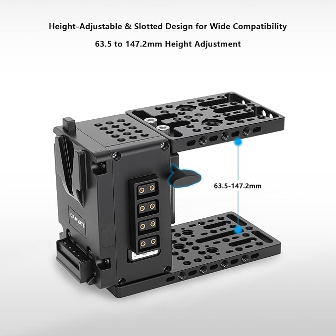 CAMVATE Height-Adjustable Camera Cage Expansion Module-3772