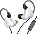 YINYOO KBEAR KS1 Bass Earbuds, Wired Earbuds in Ear Monitor, Clear Sound Headphones, Vocals Forwards High Resolution Noise Canceling Earphones, Dual Magnectic Circuit Dynamic Tangle-Free Cable