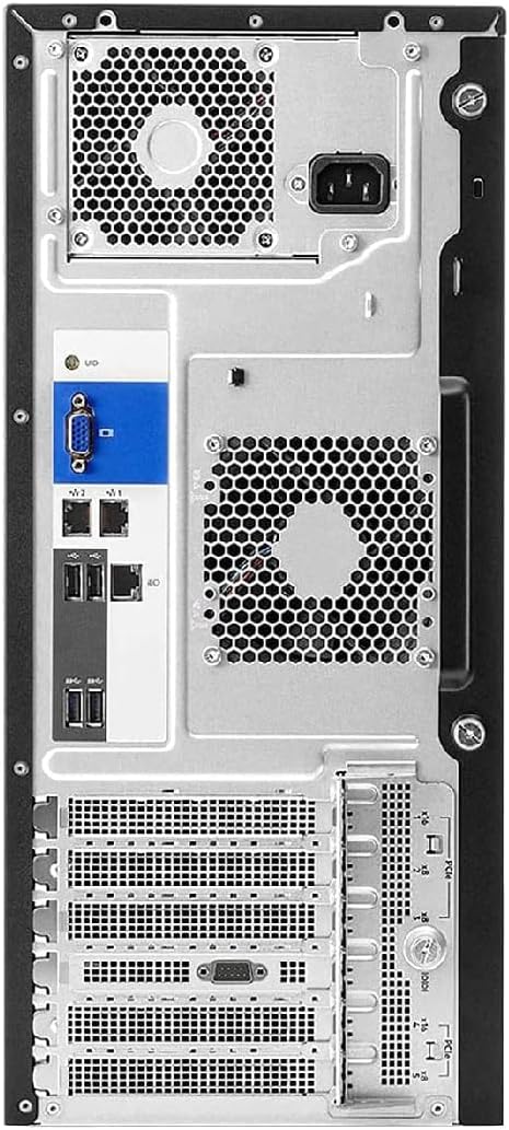 Hewlett Packard Enterprise HPE ProLiant ML30 Gen10 Plus Tower Server, Xeon E-2314 4-Core 2.8GHz, 128GB DDR4 Memory, 32TB HDD Storage, RAID, iLO, Server 2022 Standard