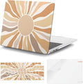 iCasso for MacBook Air 13 inch Case 2025 2024-2022 Release M4 A3240 M3 A3113 A2681 M2 with Liquid Retina Display, Hard Plastic Shell for Mac Air 13.6, TPU Keyboard Cover&Screen Protector, Sunshine