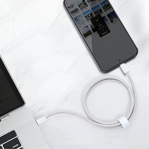 iPhone 15/16/16E/17 USB A to USB C Woven Cable for iPhone 17Air, 15 16 Pro Max, 15/16 Plus, iPad 10th Gen,iPad Pro 12.9/11,iPad Air 5th/4th Gen,Mini 6th Type-c Charger Cord,Car CarPlay Charging Cable
