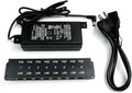 PoE Texas 8 Port Injector - 10/100 Passive Power Over Ethernet With 48V 60W UL Power Supply - 802.3af for VoIP Phones, WiFi Access Points, IP Cameras - Add to A Non-PoE Switch