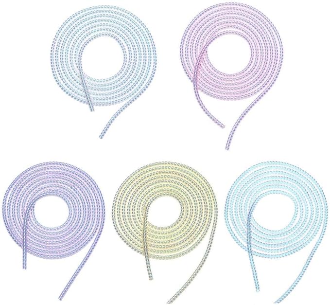 Spiral Cable Protector, 1.5m (4.92ft), Purple