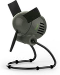 Vornado Zippi Small Personal Fan, Foldable Cooling for Desk, 2 Speed Settings, Soft Nylon Blades, Directable Airflow, Perfect Fan for Office and Bedroom, Multiple Color Options, Graphite Gray