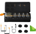 COMICA Vimo Q Four-Channel Mini Wireless Lavalier Microphone System with 4 Transmitters and 1 Receiver with Charging Case for Phone Video Recording Interview Youtubers Vloggers