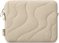 tomtoc 360 Protective Puffy Tablet Sleeve for iPad Pro 11-inch (M4/(4th/3rd/2nd/1st Gen), iPad Air 11-inch (M3) 2025/(M2) 2024 with Magic Keyboard/Smart Keyboard, Quilted Soft Puffer iPad Case