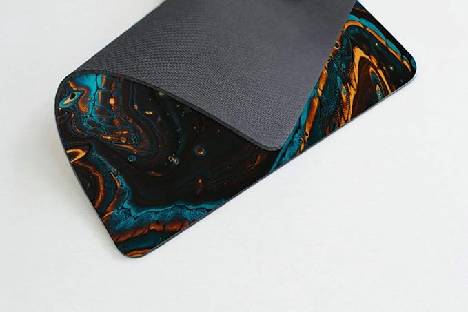 Green White and Black Marble Mouse pad Customized Mousepad Non-Slip Rubber Base Mouse Pads for Computers Laptop Office Desk Accessories Mouse pad