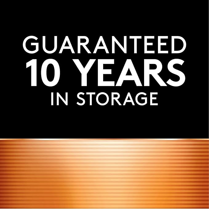 Duracell - CopperTop D Alkaline Batteries with recloseable Package - Long Lasting, All-Purpose D Battery for Household and Business - 8 Count (Pack of 2)