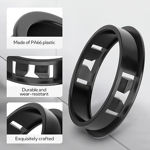 20PCS 1-1/2" Black Cable Snap Bushing Grommet, Snap in Cord Bushing Protect Cables