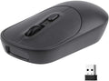 New Wireless Mouse Barcode Scanner, 2-in-1 Design 2D Handheld Barcode Scanner with Wireless Mouse Functions for POS System,Store,Supermarket, Warehouse.(Black)