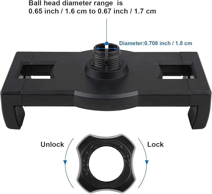 Tablet Stand Holder,Gooseneck Desktop iPad Mount for Table/Bed/Lectern/Kitchen,19.7" Flexible Adjustable Arm,Compatible with 4.7~12.9" iPad/iPhone/Nexus/LG G Pads/e-Reader/Kindle/Switch/Galaxy Tabs