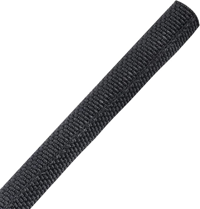 Wire-Loom-Tubing Black Self Wrapping Sleeving Cord Management Protector Coverage for Cables/Wires Harness/Hose/Pip (1/4" - 54 Feet)