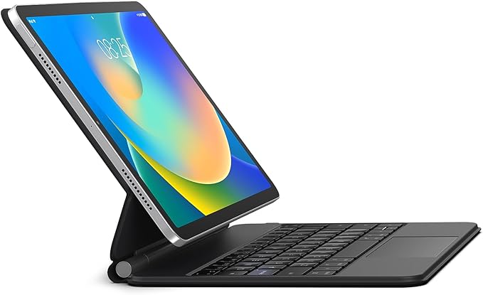 Keyboard Case for iPad 10th Generation 2022 & 11th (A16, 2025) – Magic-Style Keyboard with Multi-Touch Trackpad – Floating Cantilever Stand – Magnetic Case for iPad 10.9 inch 10th / 11th Gen.