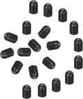 MECCANIXITY 60Pcs Replacement Stylus Pen Tips 4.5mm Conductive Capacitive Touch Screen Pens Tips Silicone Rubber, Black